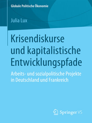 cover image of Krisendiskurse und kapitalistische Entwicklungspfade